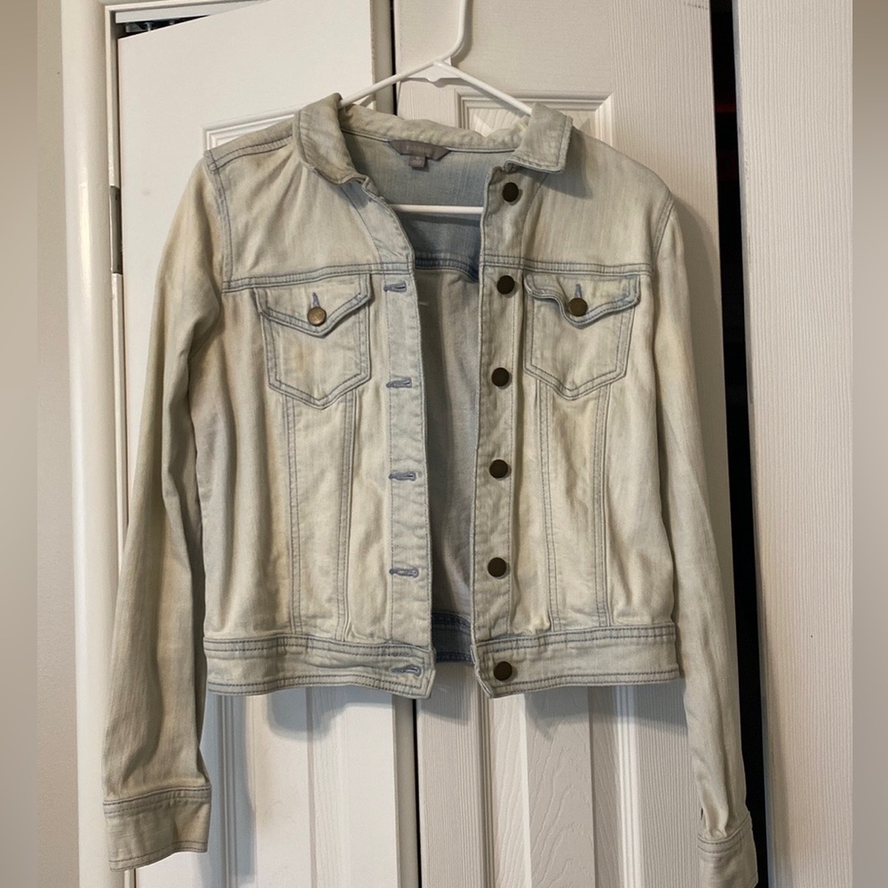 Medium Light Wash Denim Jacket